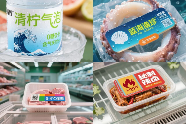 Frozen Food & Cold-Chain labels application