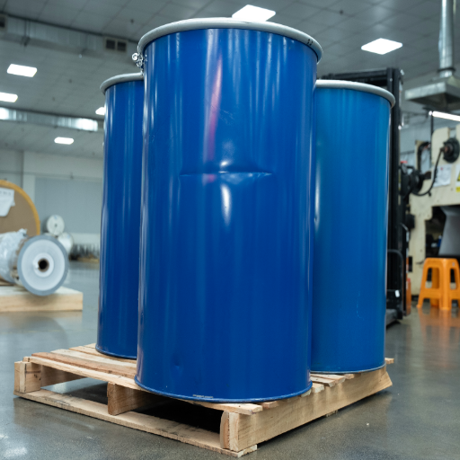 Chemical drum and IBC labelling