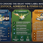 How to Choose the Right Wine Label Material: Facestock, Adhesive & Finish Guide