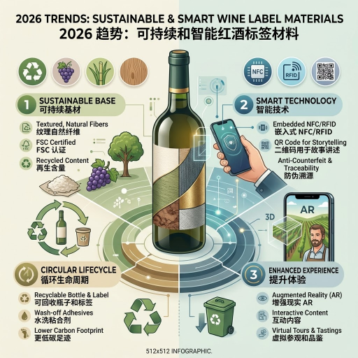 2025 Trends: Sustainable and Smart Wine Label Materials