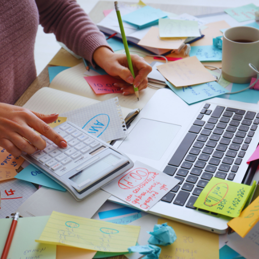 Self-adhesive labels for Office and stationery