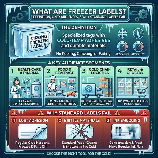What Are Freezer Labels Definition, 4 Audience Segments, and Why Standard Labels Fail