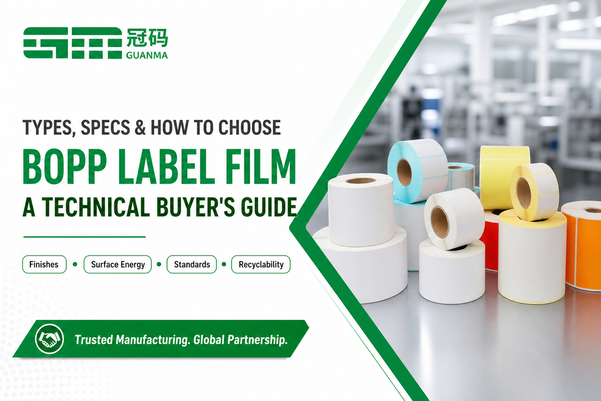 BOPP Label Film: Types, Specs & How to Choose (2026)
