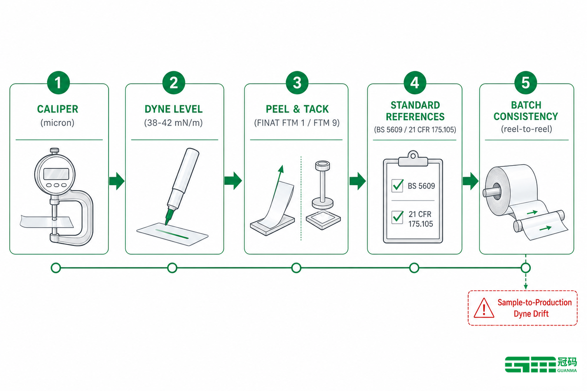 How to Read a BOPP Spec Sheet and Qualify a Supplier — Guanma