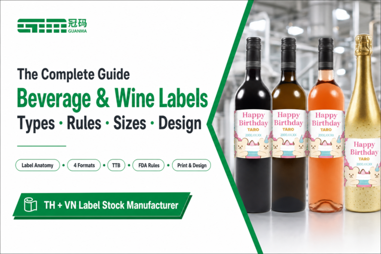 Beverage & Wine Labels: Types, Rules & Design (2026)