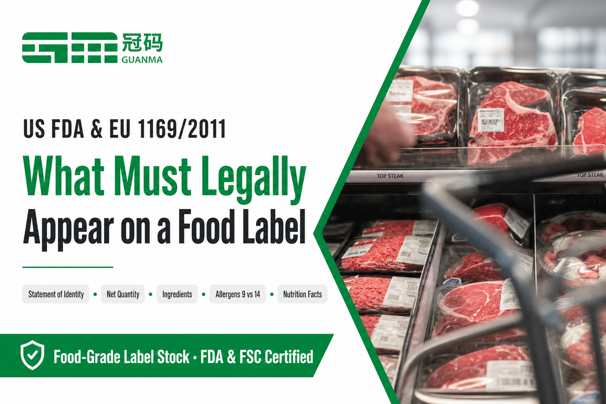 What Must Legally Appear on a Food Packaging Label (US & EU) — Guanma