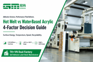Hot Melt vs Water-Based Acrylic Adhesive: 4-Factor Guide
