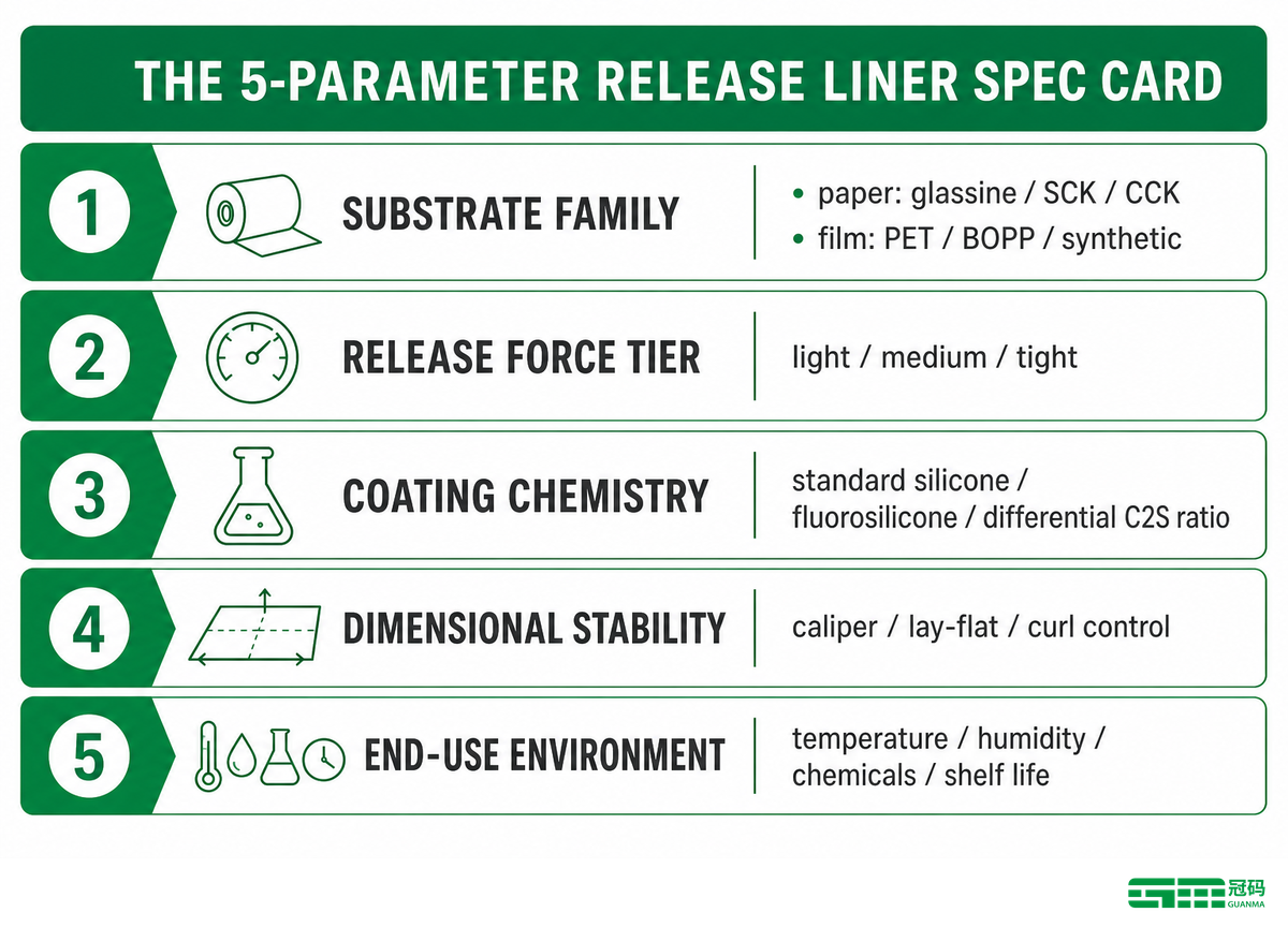 Five Parameters for the Right Type of Release Liner — Guanma