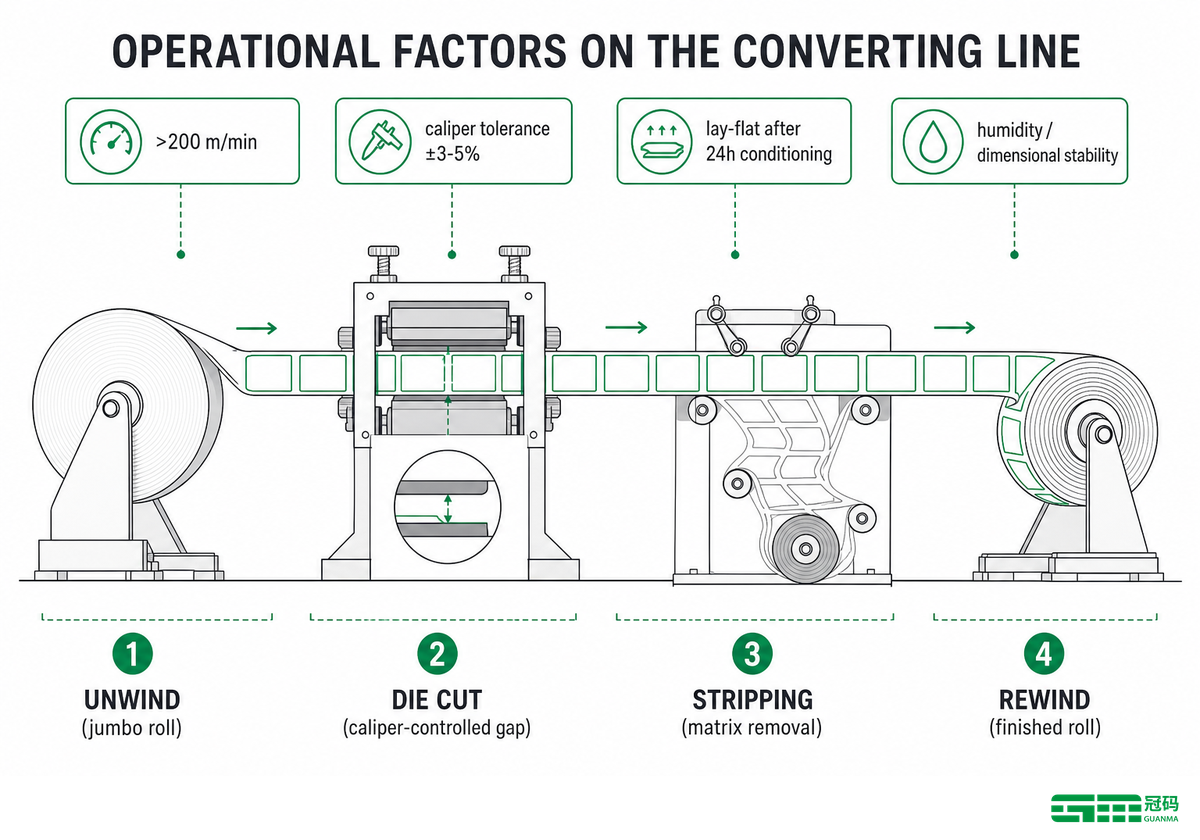 Operational Factors: Line Speed, Die-Cutting, and Stability — Guanma