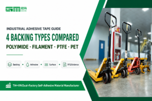 Industrial Adhesive Tape: 4 Backing Types Compared