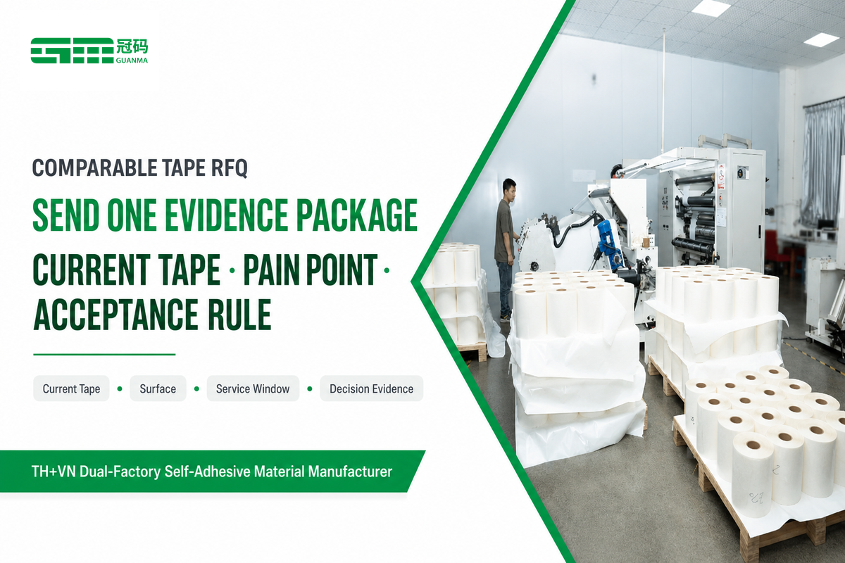 Need a Comparable Tape or Adhesive-Material RFQ? — Guanma