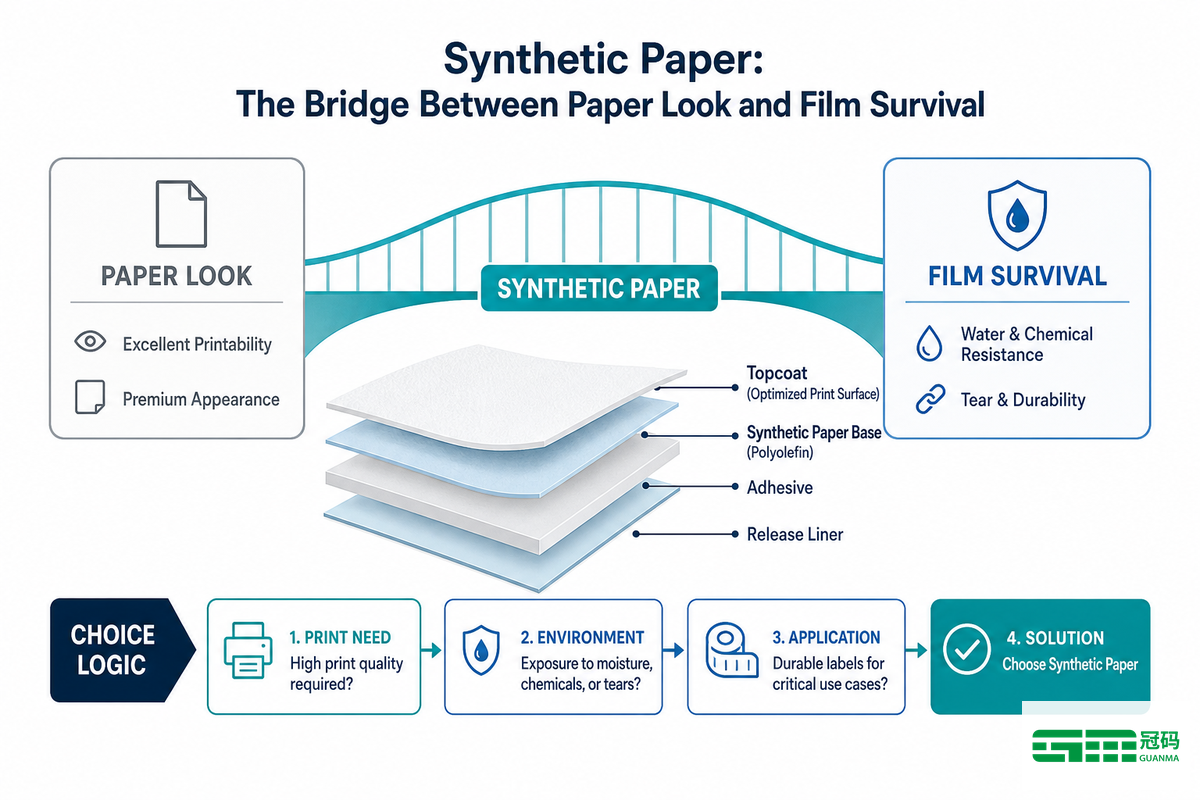 Synthetic Paper: The Bridge Between Paper Look and Film Survival — Guanma