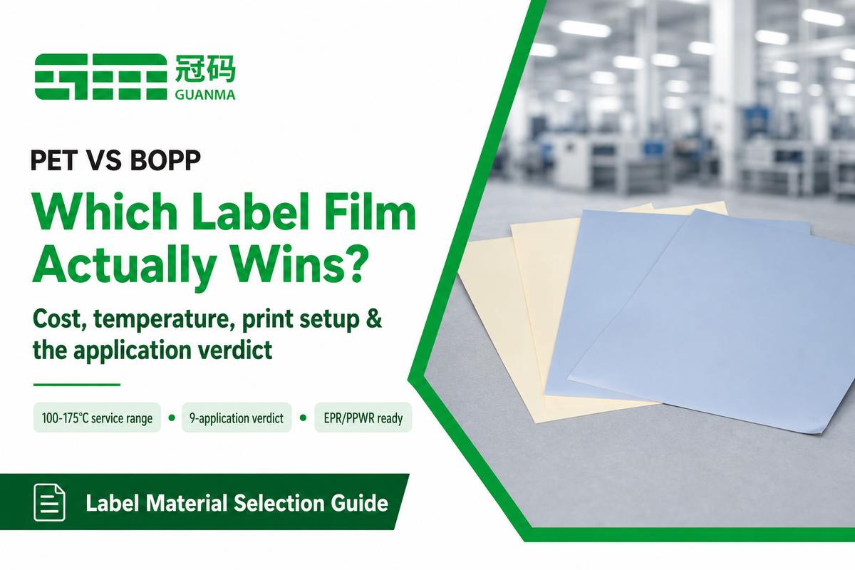 PET vs BOPP Film for Labels: Complete Comparison