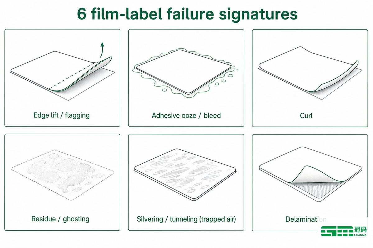 6 Common Film-Label Failure Signatures and What Each One Tells You — Guanma