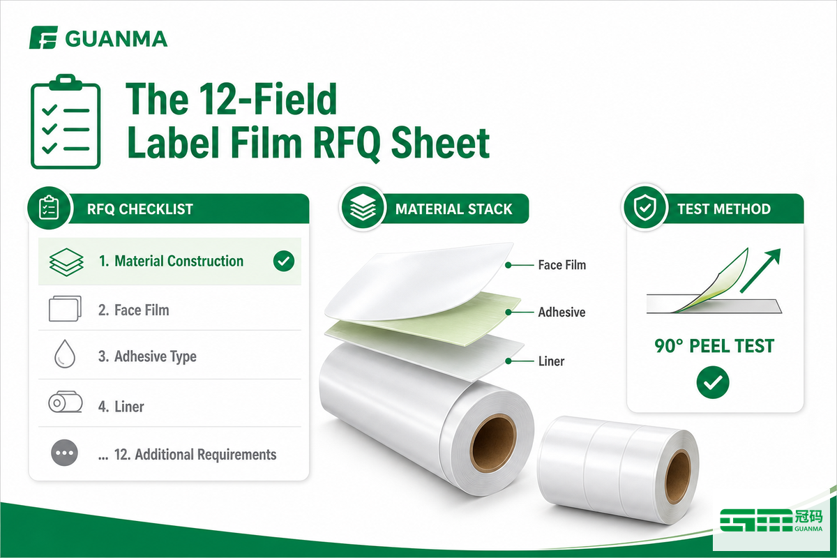 The 12-Field Label Film RFQ Sheet — Guanma