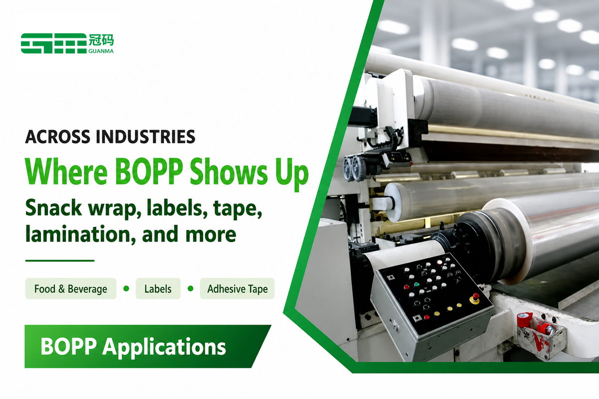 Where BOPP Shows Up: Applications Across Industries — Guanma