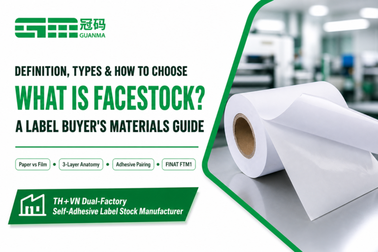 What Is Facestock? Definition, Types & How to Choose
