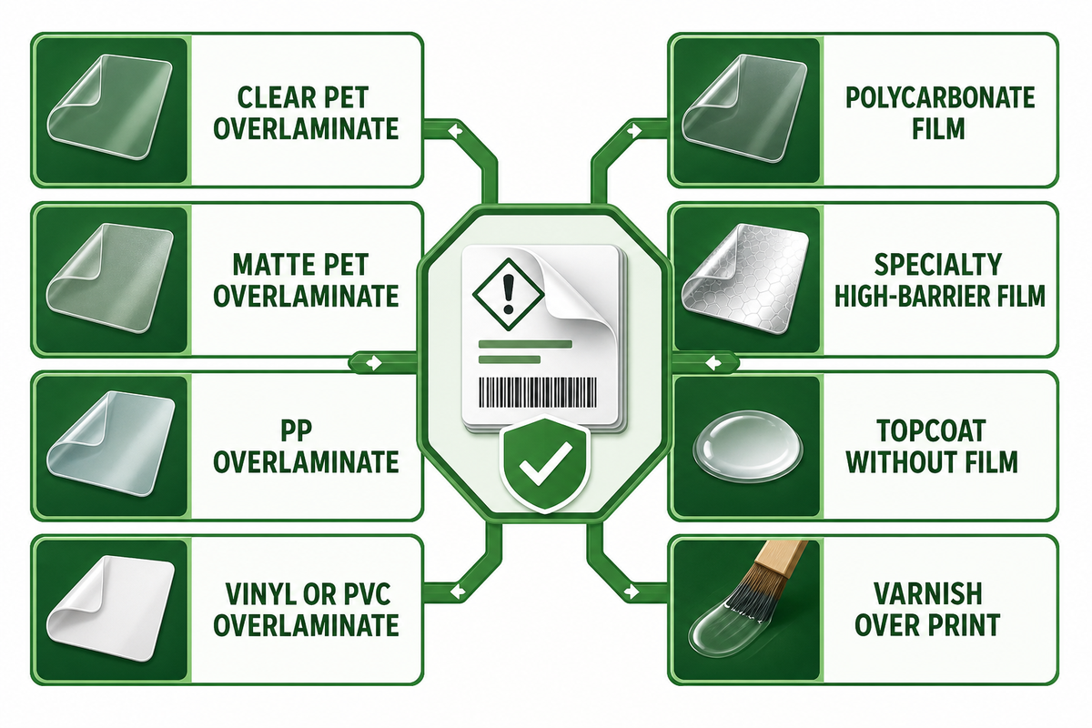 Compare PET, PP, Vinyl, Polycarbonate, and Specialty Films — Guanma