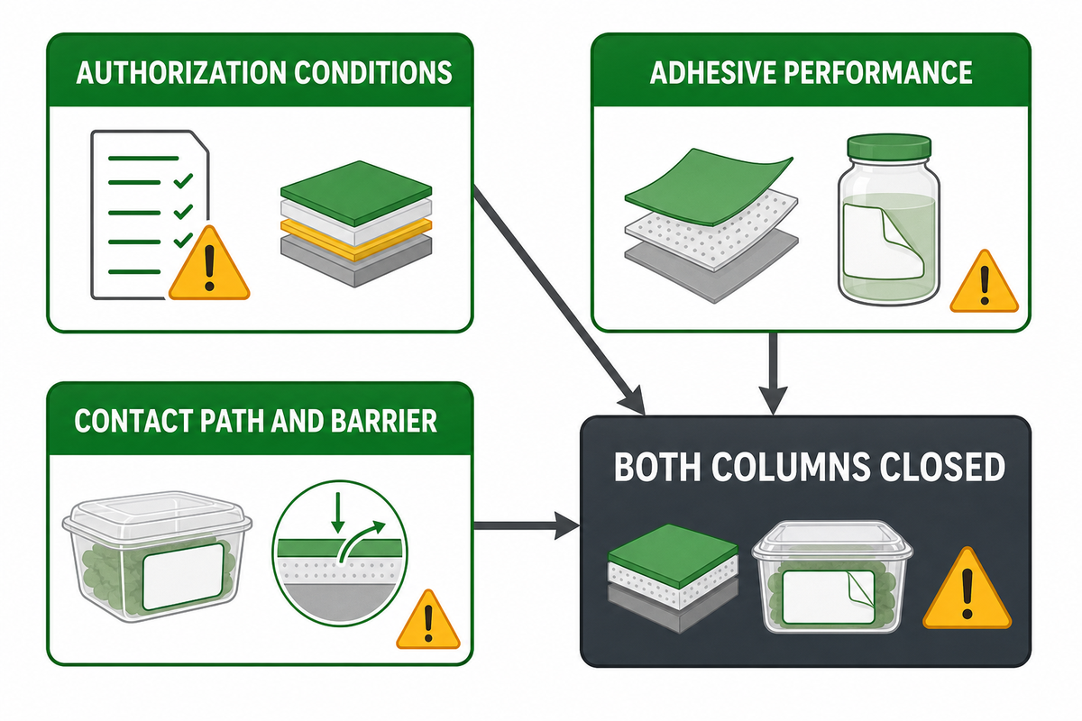 Check Adhesive Authorization Under 21 CFR 175.105