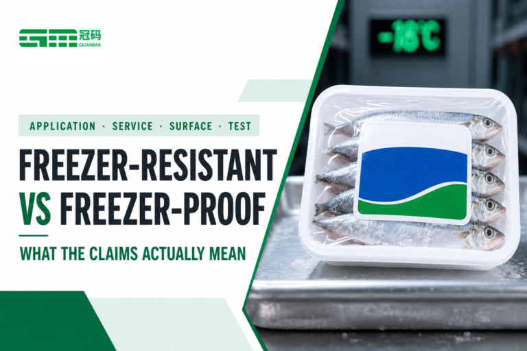 Freezer Resistant vs Freezer Proof Labels: 5 Proof Checks