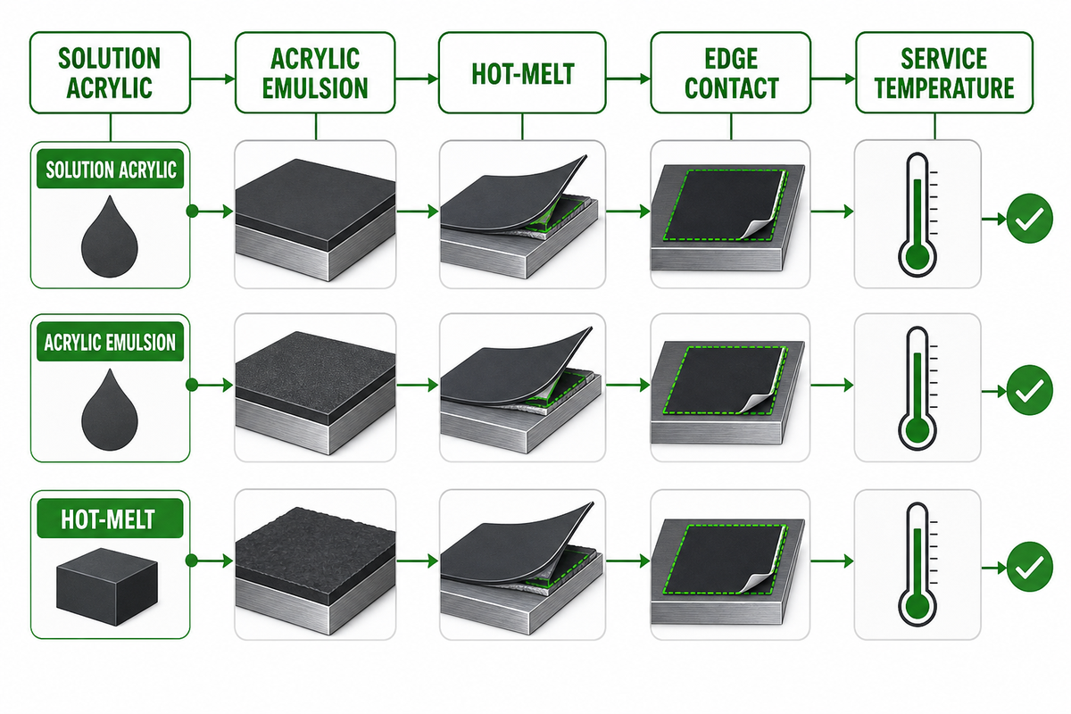 Match Adhesive to Surface Energy, Temperature, and Dwell Time - Guanma