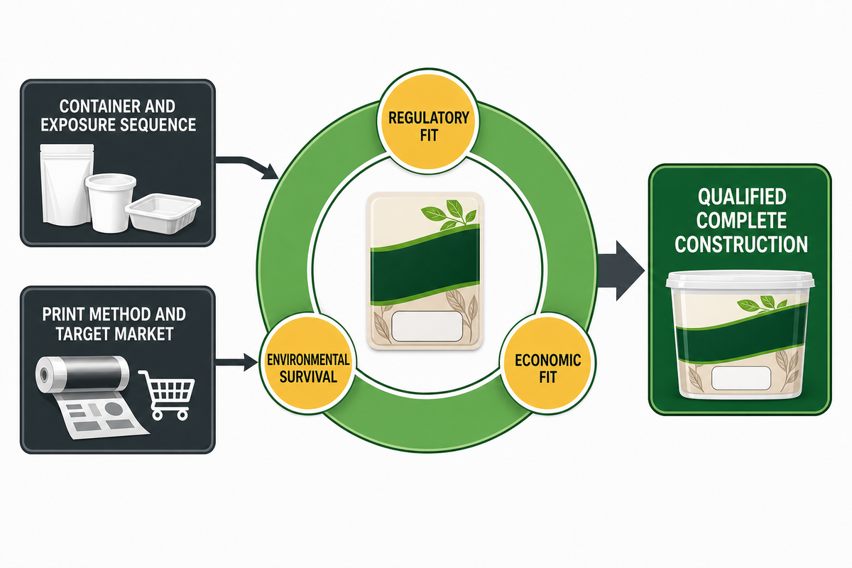 Choose a Food Label System, Not a Material Name — Guanma