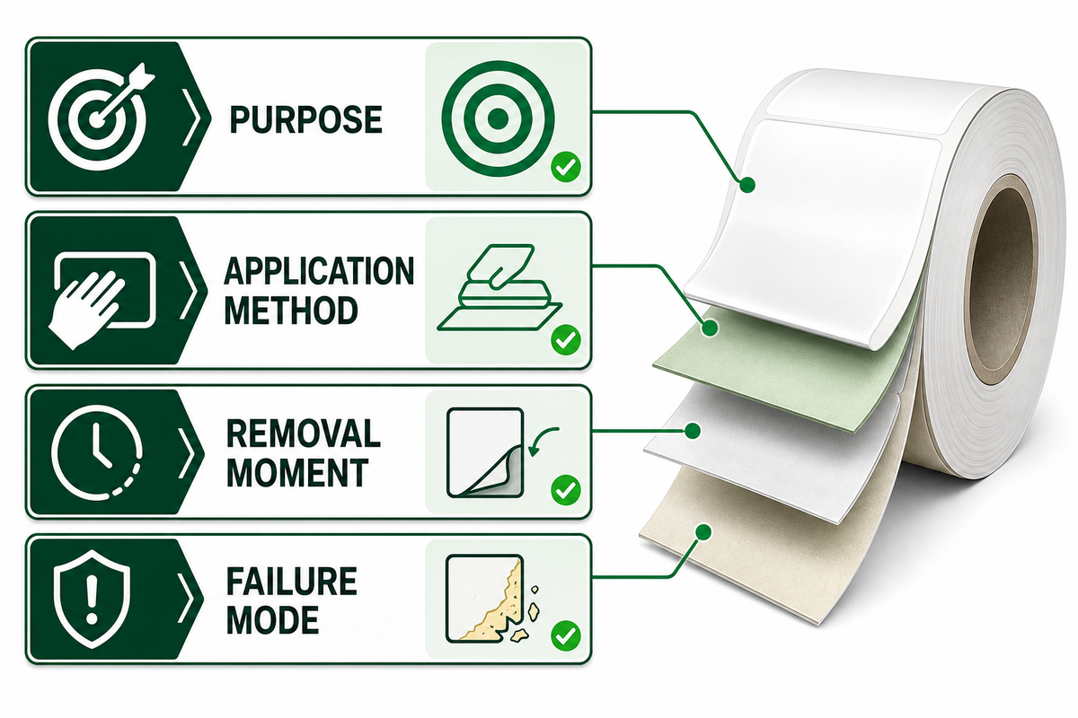 Define the Label Job Before You Choose Material — Guanma