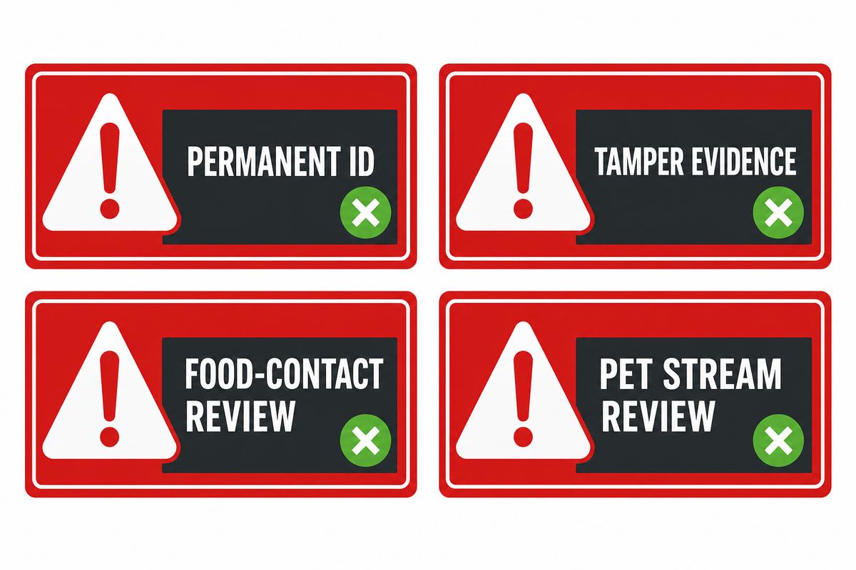 When Removable Label Material Is the Wrong Choice — Guanma