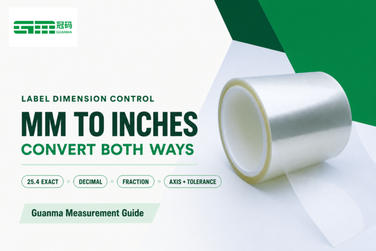 mm to Inches Converter for Label Dimensions