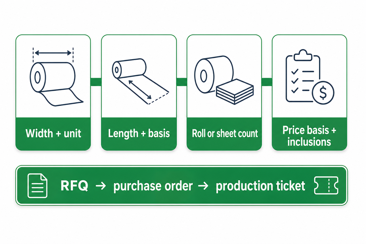 The supplier handoff that prevents unit mistakes