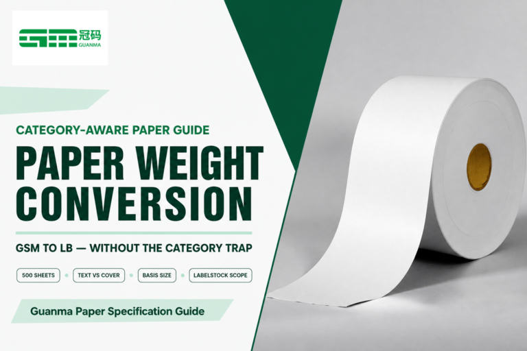Paper Weight Conversion Calculator Guide: GSM to LB