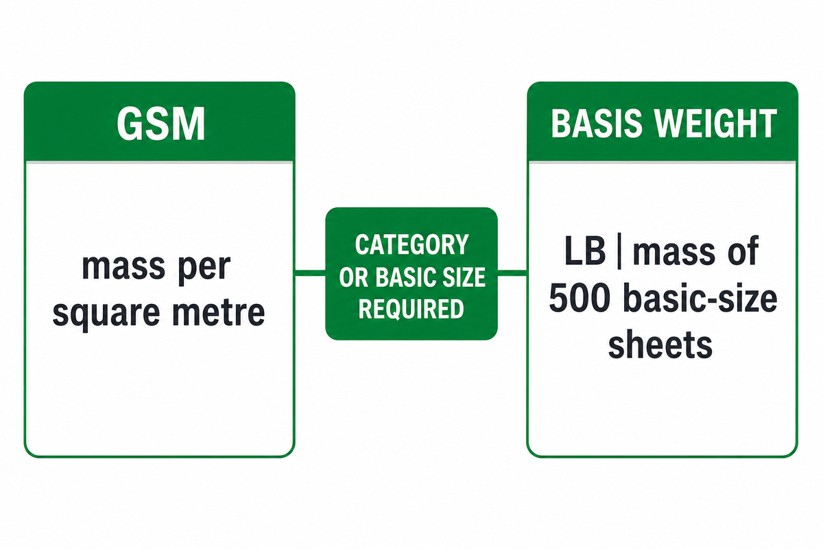 Why paper lb and GSM are not the same measurement — Guanma
