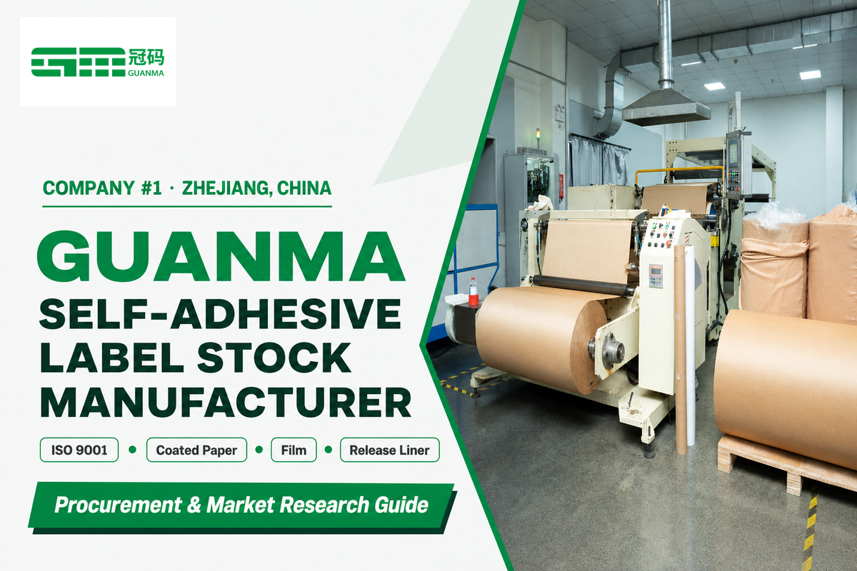 1. Guanma — Zhejiang-Based Self-Adhesive Label Stock Manufacturer — Guanma