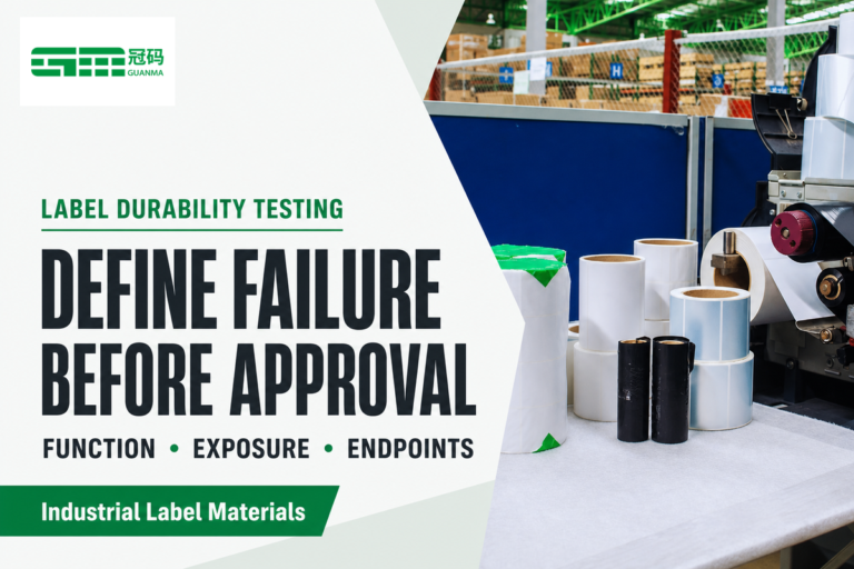 Label Durability Testing: Sample-to-Batch Decisions