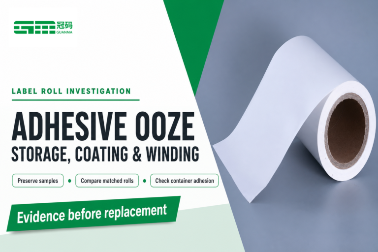 Adhesive Ooze in Label Rolls: 3 Causes to Check