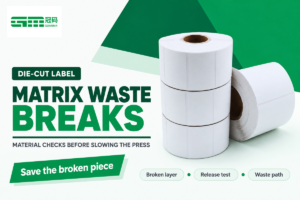 Die Cut Label Matrix Waste Breaks: 5 Checks