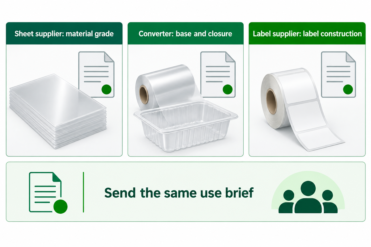 Allocates document responsibility to the correct supplier instead of one brand approving all components.